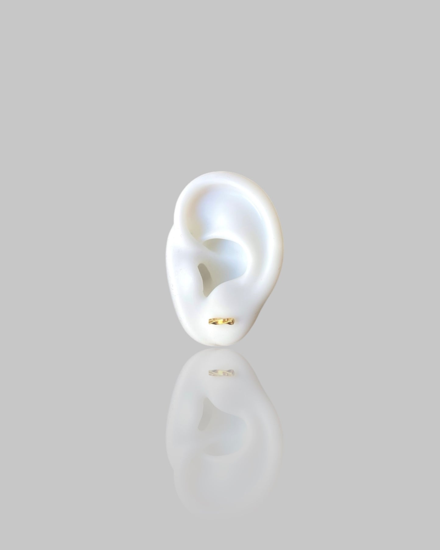 Twist Studs Gold