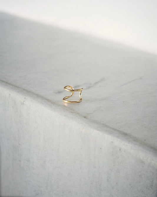Double Ear Cuff Gold