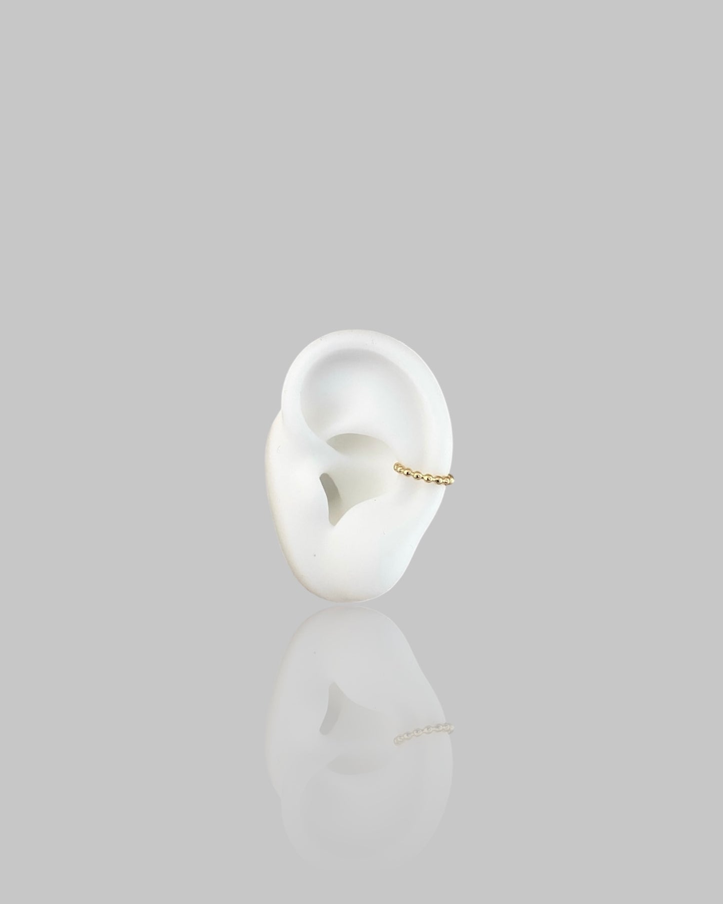 Spheres Ear Cuff Gold