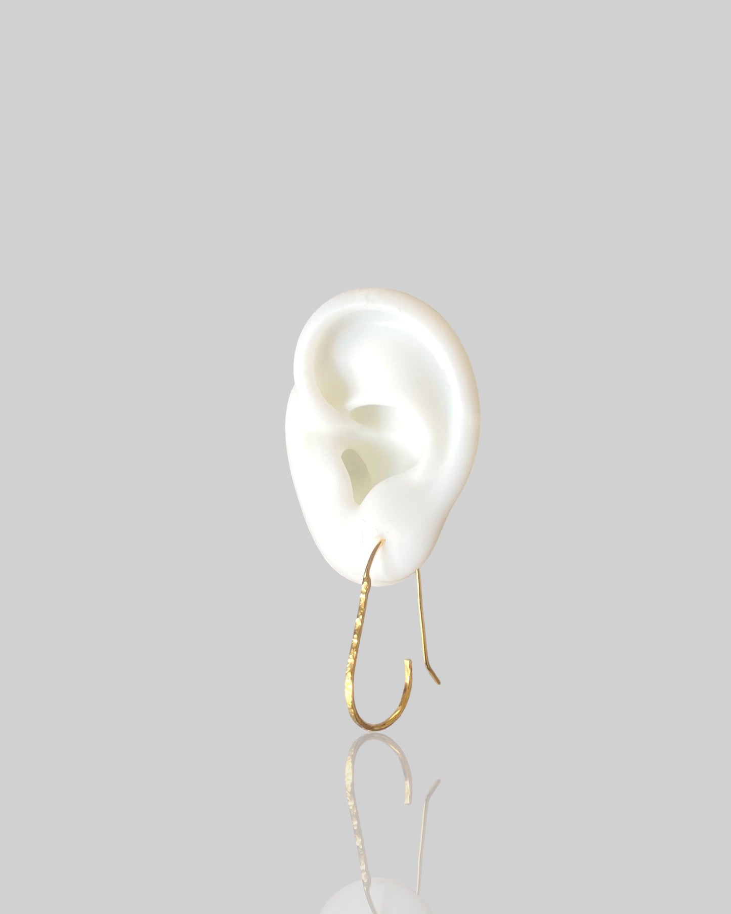 Open Hoop Earrings Gold