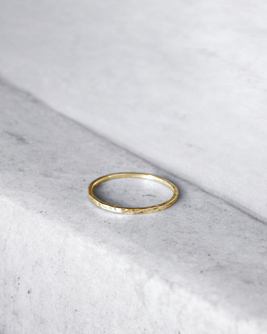 Ring Band Gold 1 mm