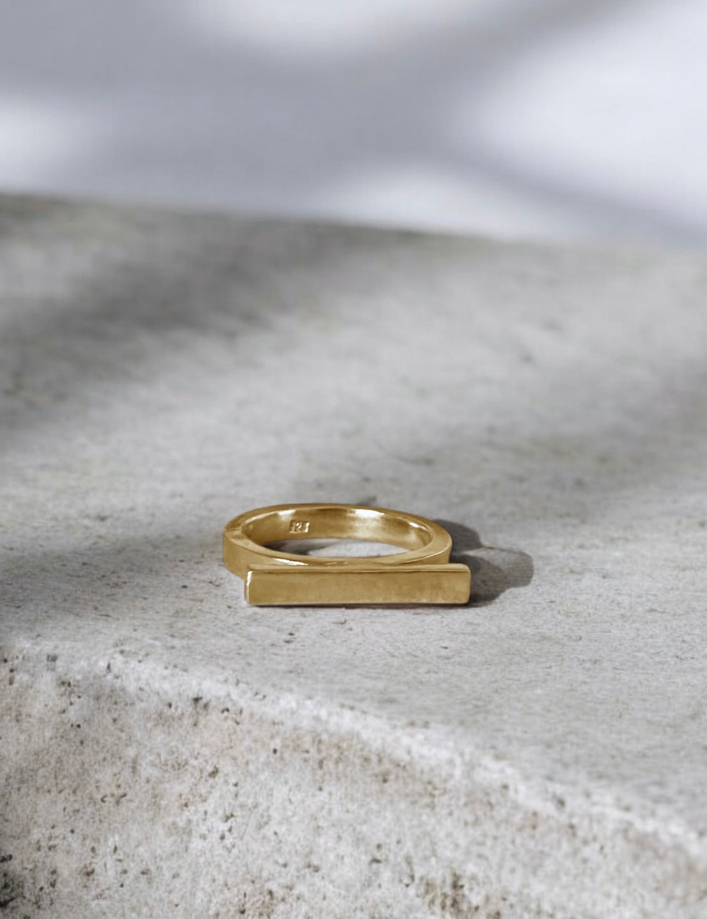 Gold OI Ring