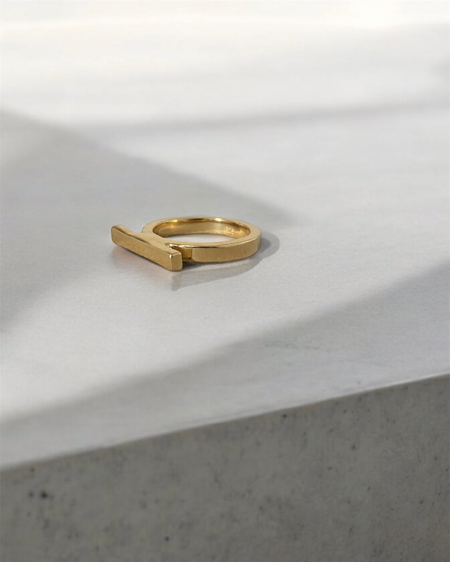 Gold OI Ring